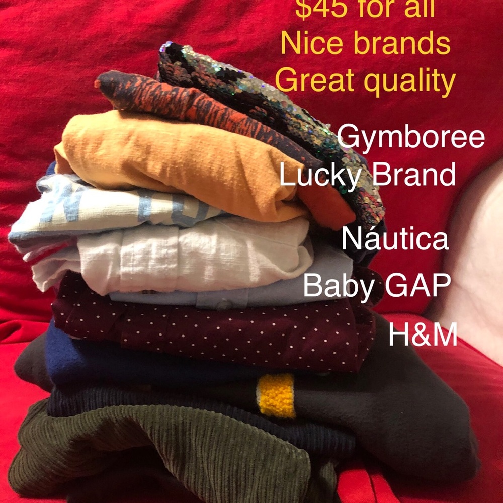 Boy clothes bundle size 6